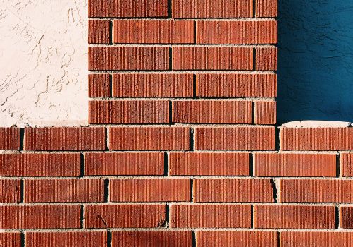 Brick and stucco